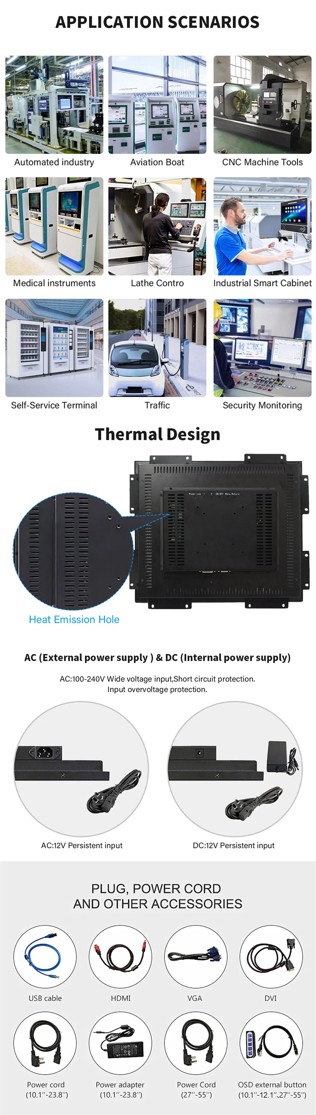 Wholesale 15.6 Inch LCD HD Capacitive Touch Screen Computer Open Frame/Embedded Industrial Panel PC